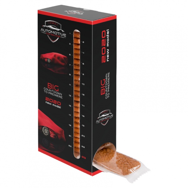 Promotion Tower Calendar caramel cookies 24 pcs