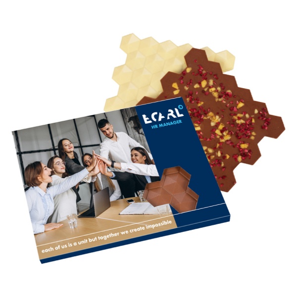 Promotion a bar of chocolate with additions 200 g