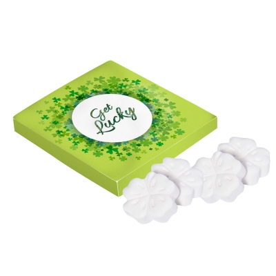 Promotion box lucky clovers