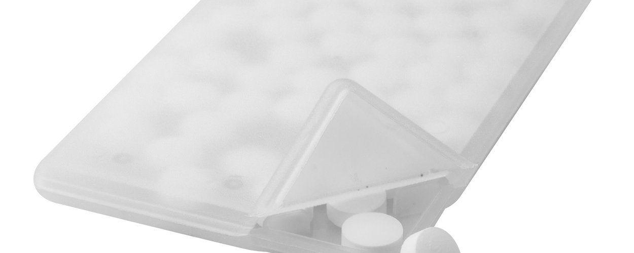 Promotion box with 50 mentholes