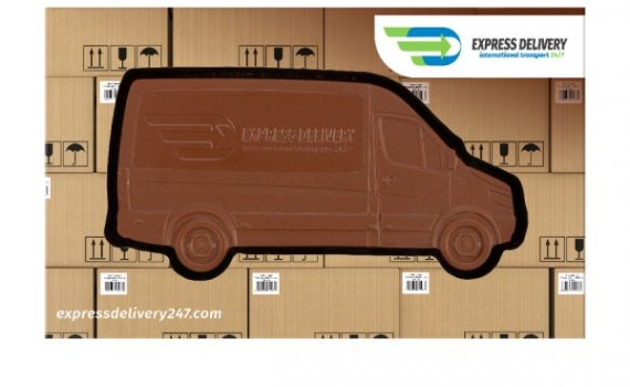 Promotion chocolate bus