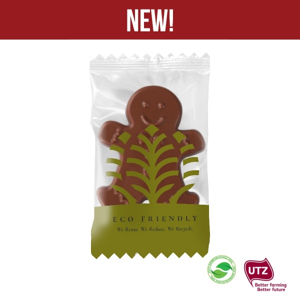 Promotion chocolate gingerbread man 15g