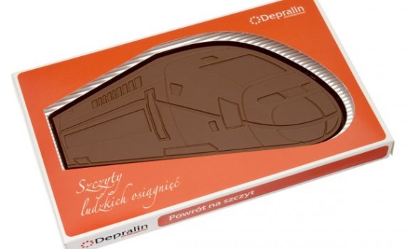 Promotion chocolate train