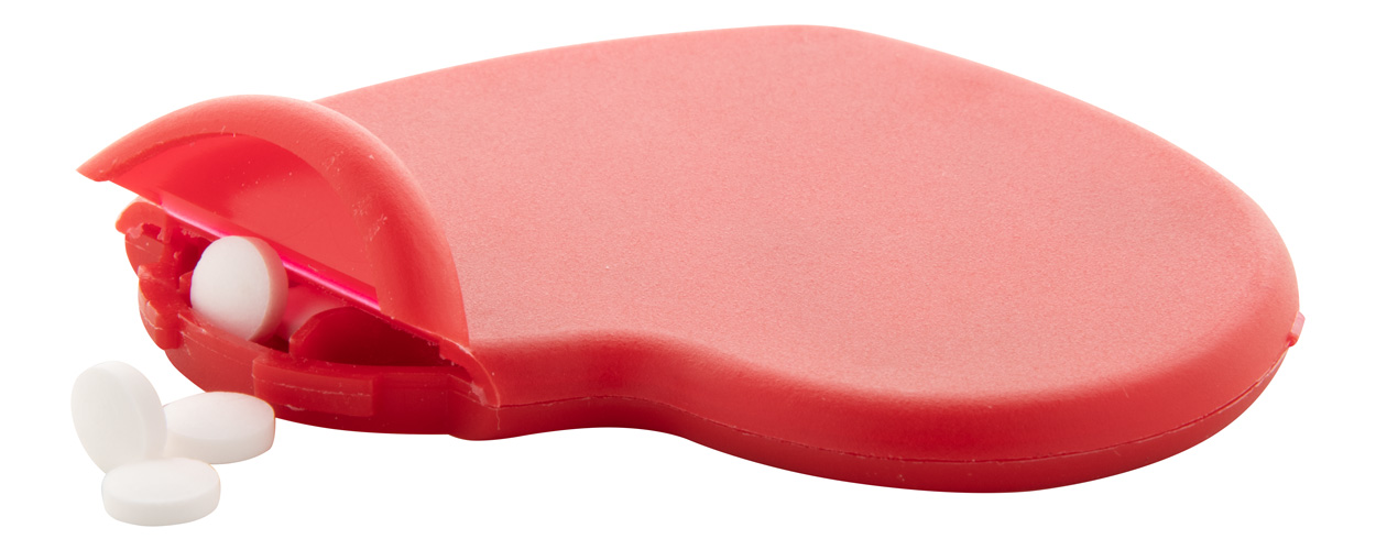 Promotion heart shaped box with sugar-free mint candies 8 g