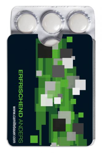 Promotion mentos gum in blister
