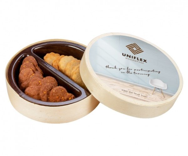 Butter Cookies in wooden box