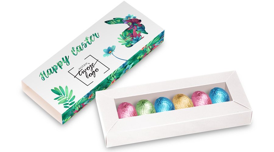 Easter 6 pcs chocolates in a box