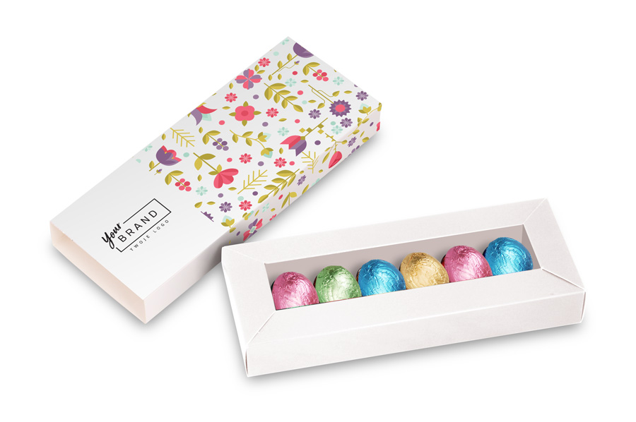Easter 6 pcs chocolates in a box
