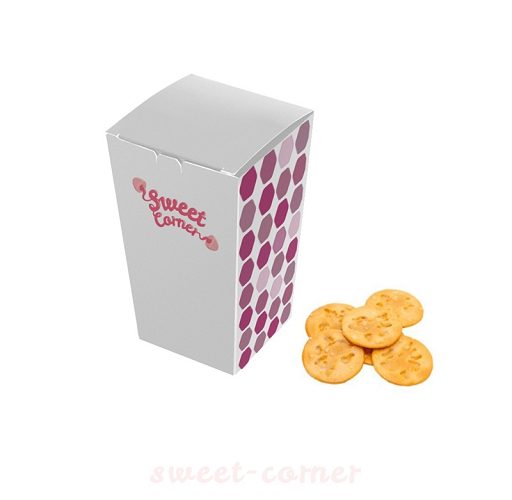 Promotion fragile round slices in paper box