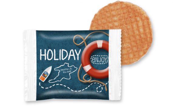 Promotion wafer cookie