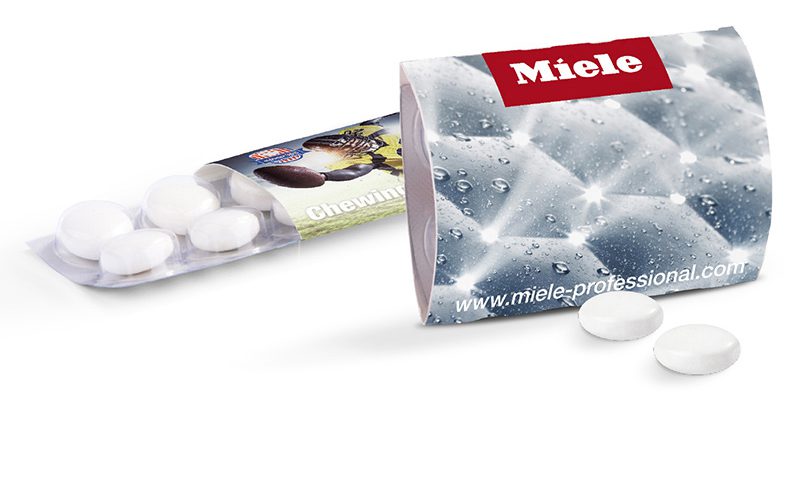 Promotion 6 chewing gums in blister