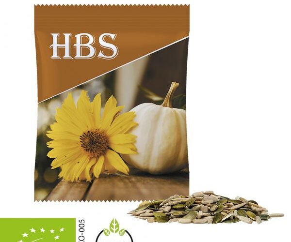 Organic pumpkin seeds and sunflower seeds 15g, midi bag