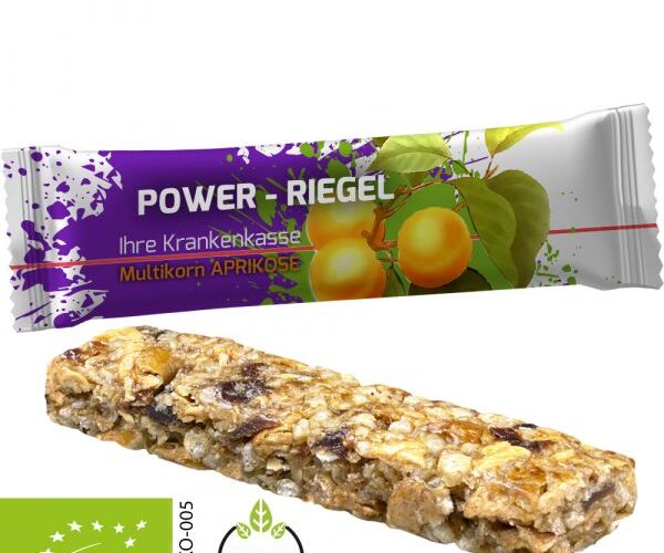 Organic cereal bar apricot, 30g, advertising flowpack